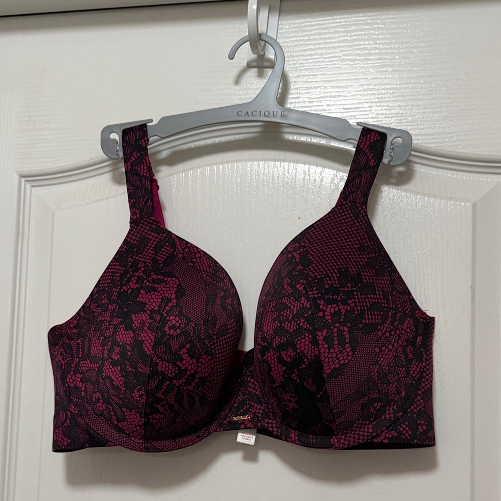 Lane Bryant Cacique Modern luxe 38D lightly lined full coverage bra